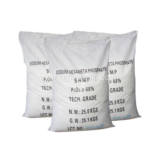 Water Softening Agent Sodium Hexametaphosphate 68%